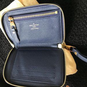 Louis Vuitton Empreinte Zippy Wallet -Marine Rouge